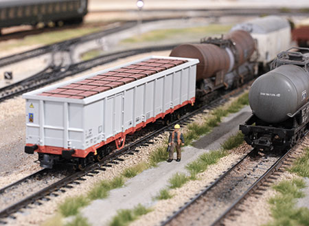 The shunting puzzle is a challange for your logical mind