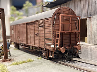 3D-printed Swedish State Railway Litt G printed on Anycubic mono 4k