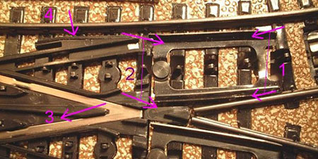 07 derailment points with DC-wheels