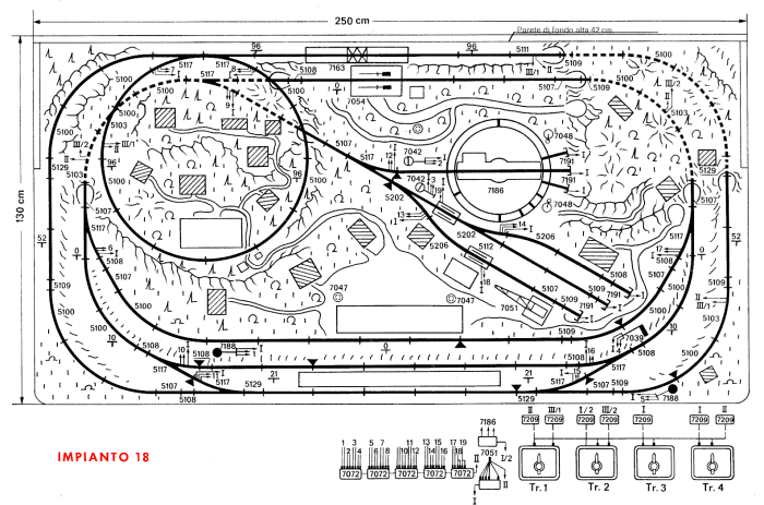 Märklin spårplan no:11 1960