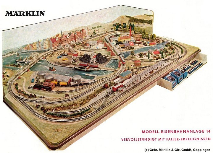 Märklin layout no:11 1960