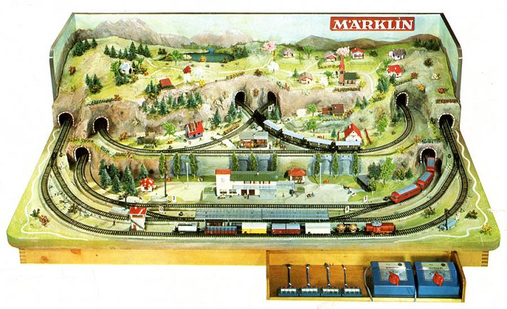 Märklin layout no:11 1960