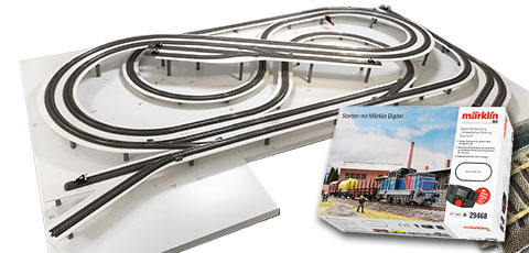 Marklin start with mobile station can be bought from Modellbahn Lippe