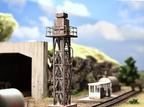 3D-printed Sandtower from German prototype